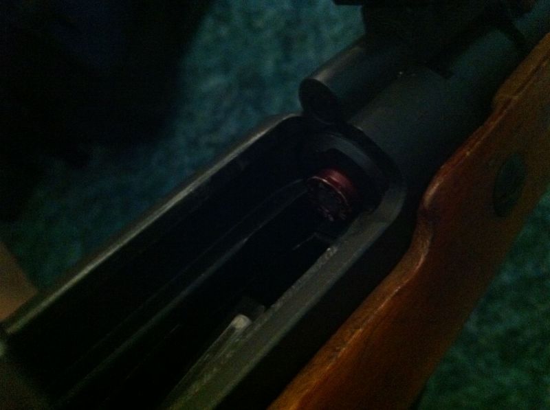 Bolt Not closing all the way with ammo